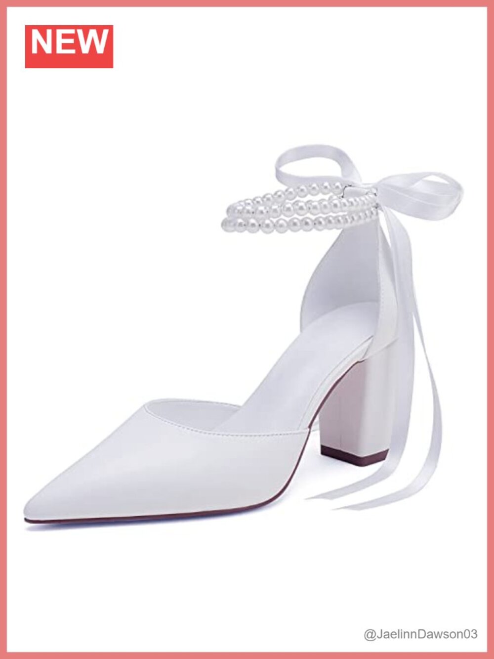 Women's Chunky High Heel Pumps Block Heel Closed Toe Dress Shoes Faux Leather